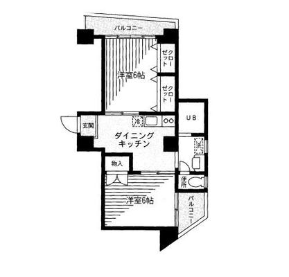 東京都豊島区東池袋4丁目 賃貸マンション 2DK