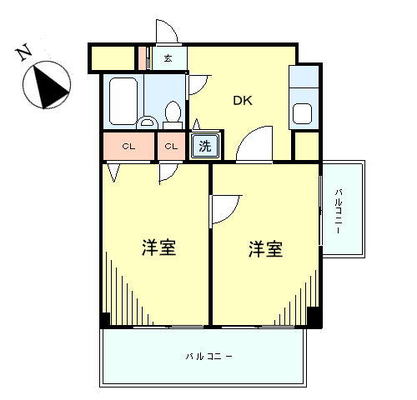 東京都文京区水道２丁目 賃貸マンション 2DK