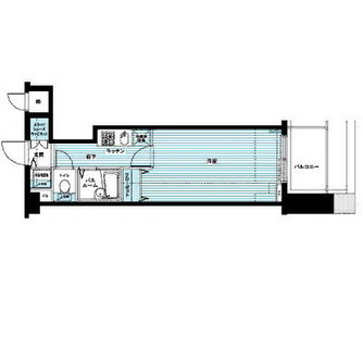 東京都新宿区水道町 賃貸マンション 1K