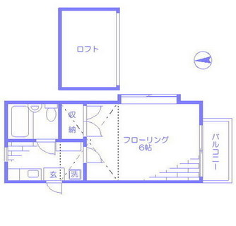 東京都文京区小日向１丁目 賃貸アパート 1K