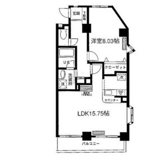 東京都文京区小石川２丁目 賃貸マンション 1LDK