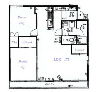 東京都文京区小日向３丁目 賃貸マンション 2LDK