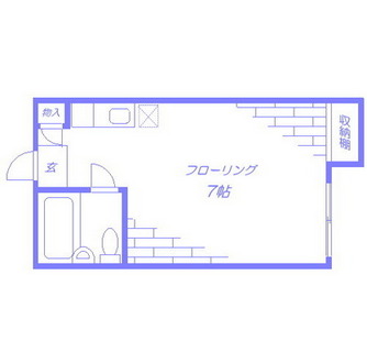 東京都文京区小日向１丁目 賃貸アパート 1R