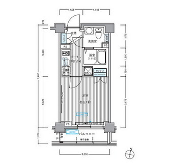 東京都文京区小日向４丁目 賃貸マンション 1K