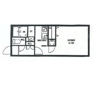 東京都文京区白山５丁目 賃貸マンション 1K