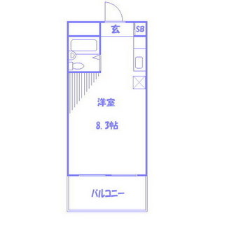 東京都文京区大塚５丁目 賃貸マンション 1R