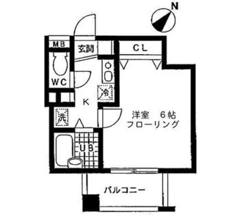 東京都豊島区北大塚２丁目 賃貸マンション 1K