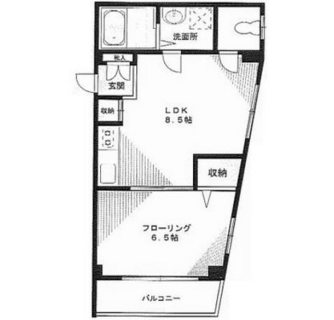 東京都豊島区雑司が谷２丁目 賃貸マンション 1LDK