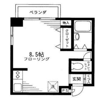 東京都豊島区北大塚２丁目 賃貸マンション 1R