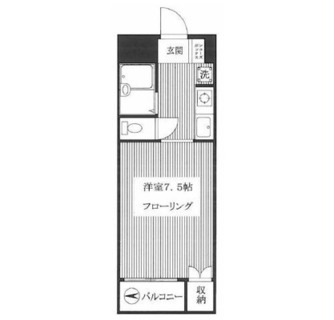 東京都文京区関口３丁目 賃貸マンション 1K