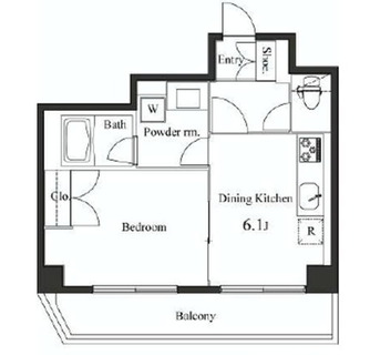 東京都文京区水道１丁目 賃貸マンション 1DK