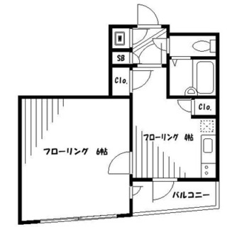 東京都豊島区高田１丁目 賃貸マンション 1K