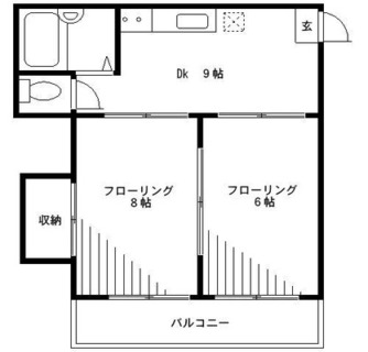 東京都文京区小日向４丁目 賃貸マンション 2DK