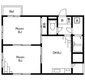 東京都文京区小石川５丁目 賃貸マンション 2DK