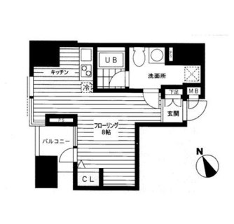 東京都文京区音羽１丁目 賃貸マンション 1R