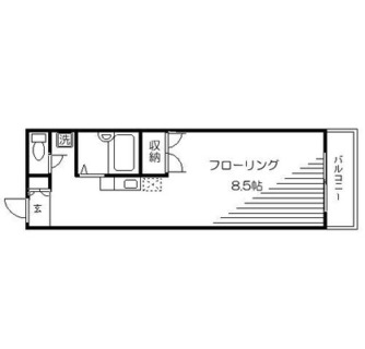 東京都豊島区巣鴨１丁目 賃貸マンション 1R