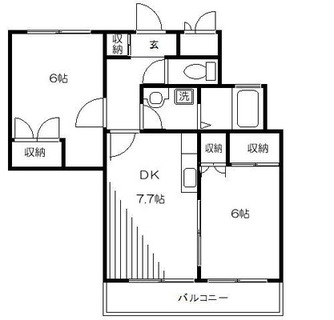 東京都文京区大塚３丁目 賃貸マンション 2DK