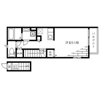 東京都豊島区雑司が谷１丁目 賃貸アパート 1R