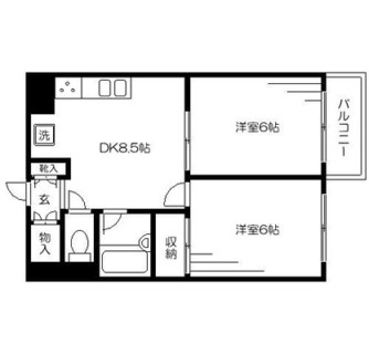 東京都文京区白山３丁目 賃貸マンション 2DK