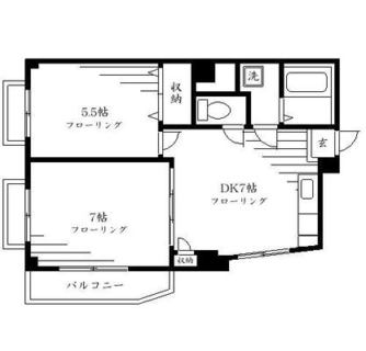 東京都文京区大塚５丁目 賃貸マンション 2DK