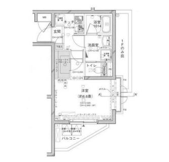 東京都文京区関口３丁目 賃貸マンション 1K