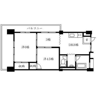 東京都豊島区南大塚１丁目 賃貸マンション 2DK