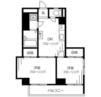 東京都豊島区雑司が谷１丁目 賃貸マンション 2DK