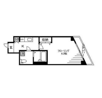 東京都文京区小石川５丁目 賃貸マンション 1K