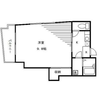 東京都文京区小石川４丁目 賃貸マンション 1K