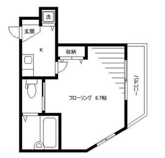 東京都文京区水道２丁目 賃貸マンション 1K