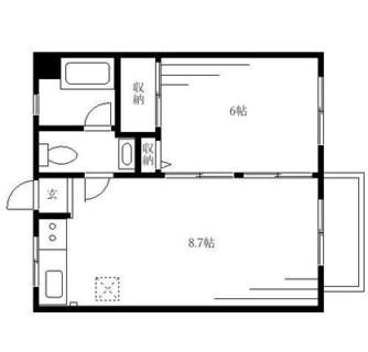 東京都文京区千石２丁目 賃貸マンション 1LDK