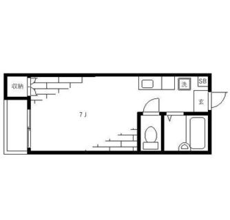 東京都文京区関口３丁目 賃貸マンション 1R