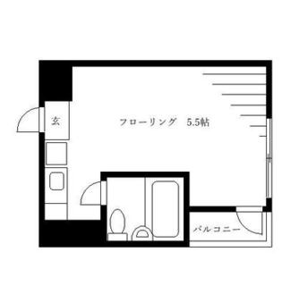 東京都新宿区東榎町 賃貸マンション 1R