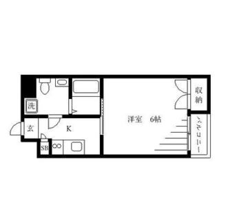 東京都豊島区南大塚２丁目 賃貸マンション 1K