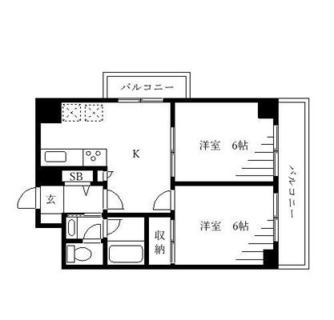 東京都文京区音羽１丁目 賃貸マンション 2K